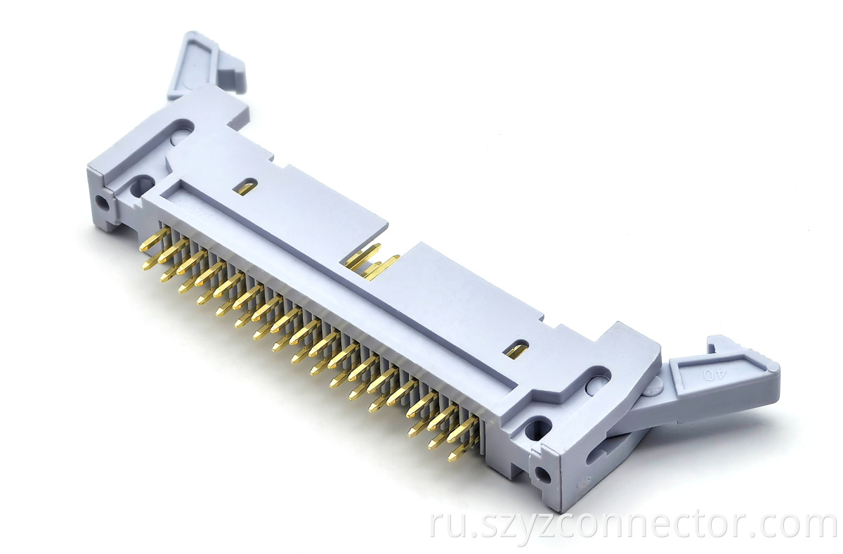 2.54mm Pitch Ejector header Connector One Pin Missing Straight 2*17P